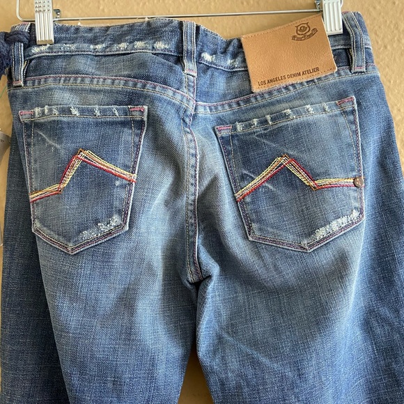 Los Angeles Denim Atelier Jeans NWT SZ 26 - Picture 5 of 10